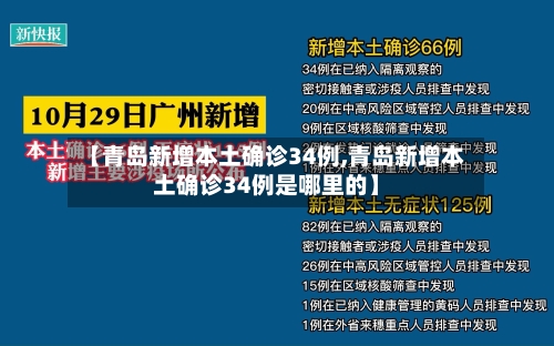 【青岛新增本土确诊34例,青岛新增本土确诊34例是哪里的】-第2张图片
