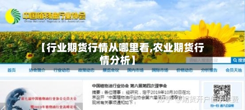 【行业期货行情从哪里看,农业期货行情分析】-第2张图片