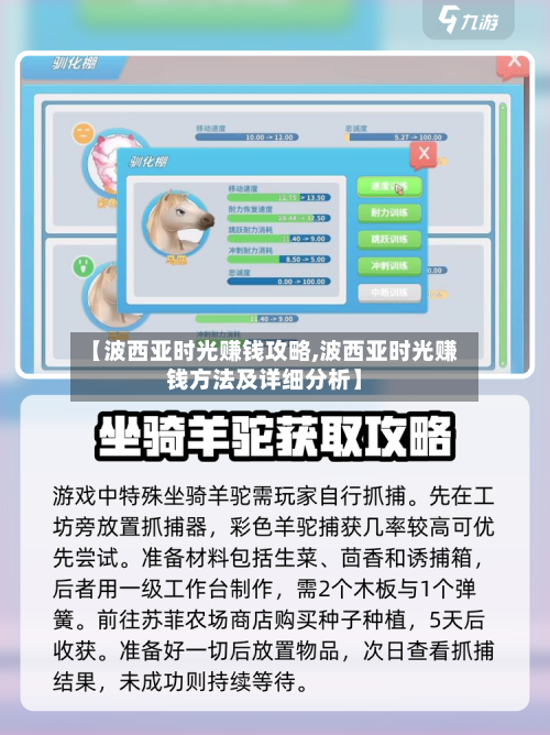 【波西亚时光赚钱攻略,波西亚时光赚钱方法及详细分析】
