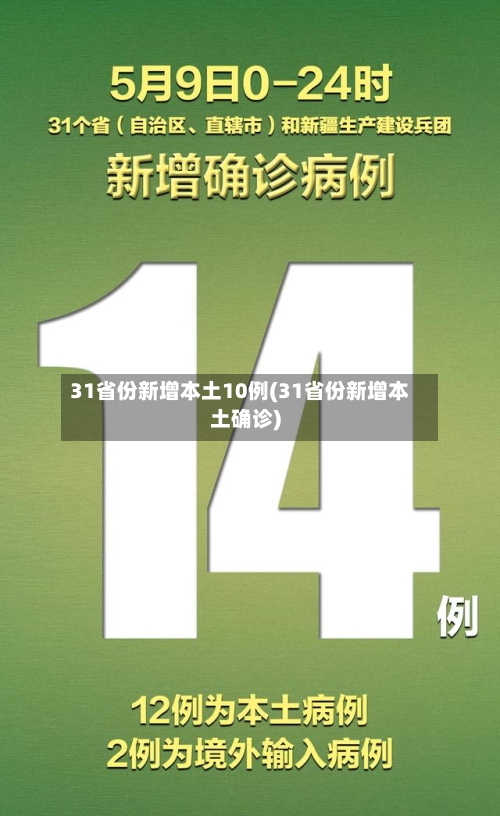 31省份新增本土10例(31省份新增本土确诊)