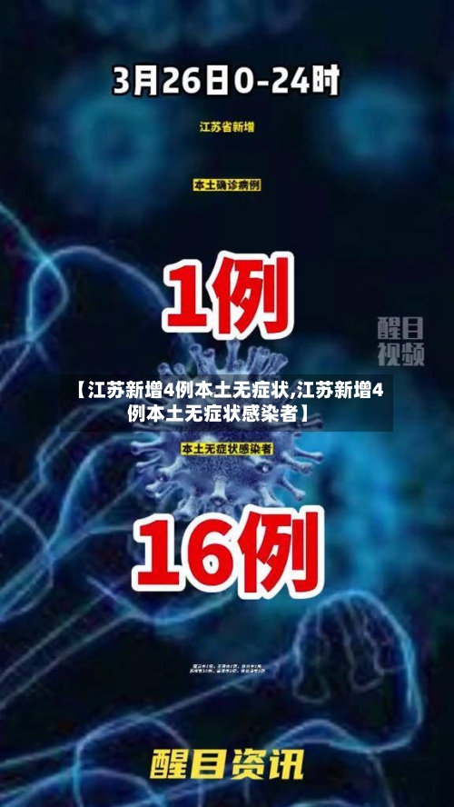【江苏新增4例本土无症状,江苏新增4例本土无症状感染者】-第3张图片