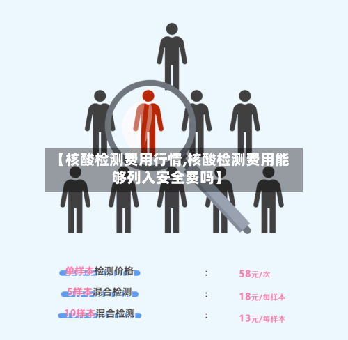 【核酸检测费用行情,核酸检测费用能够列入安全费吗】