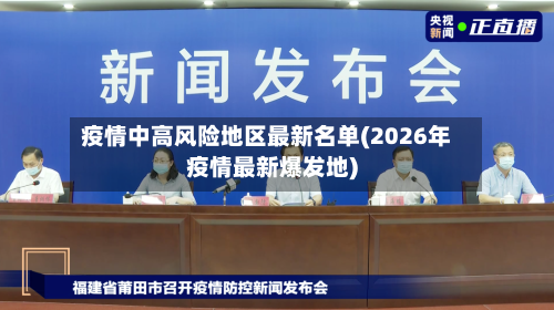 疫情中高风险地区最新名单(2026年疫情最新爆发地)
