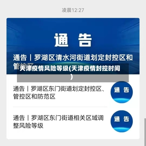 天津疫情风险等级(天津疫情封控时间)-第2张图片