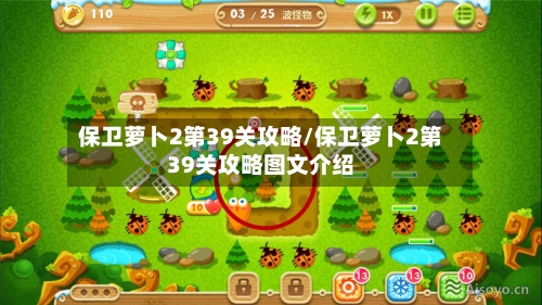 保卫萝卜2第39关攻略/保卫萝卜2第39关攻略图文介绍