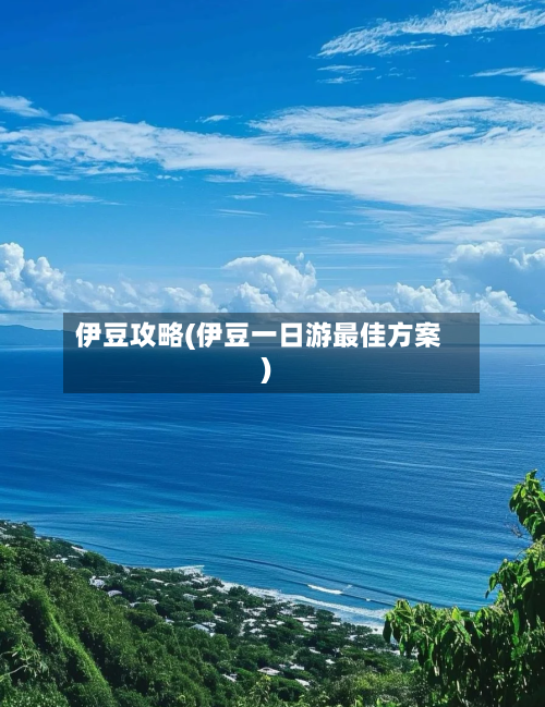 伊豆攻略(伊豆一日游最佳方案)