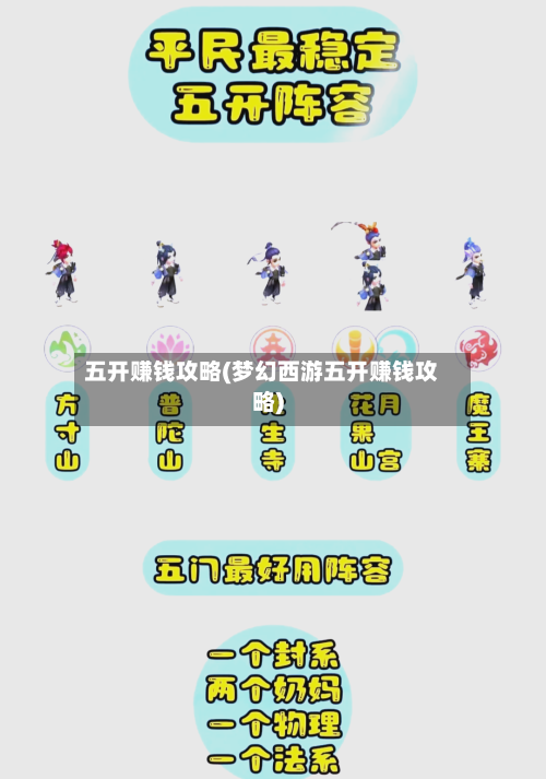 五开赚钱攻略(梦幻西游五开赚钱攻略)
