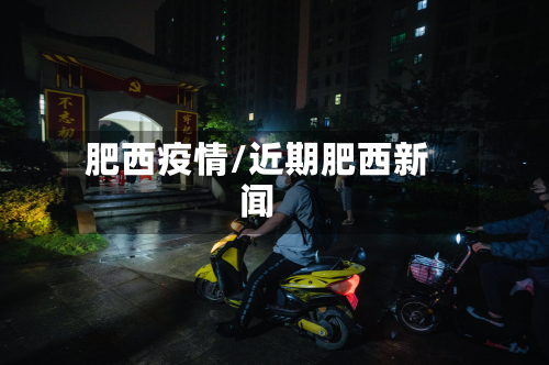 肥西疫情/近期肥西新闻-第3张图片