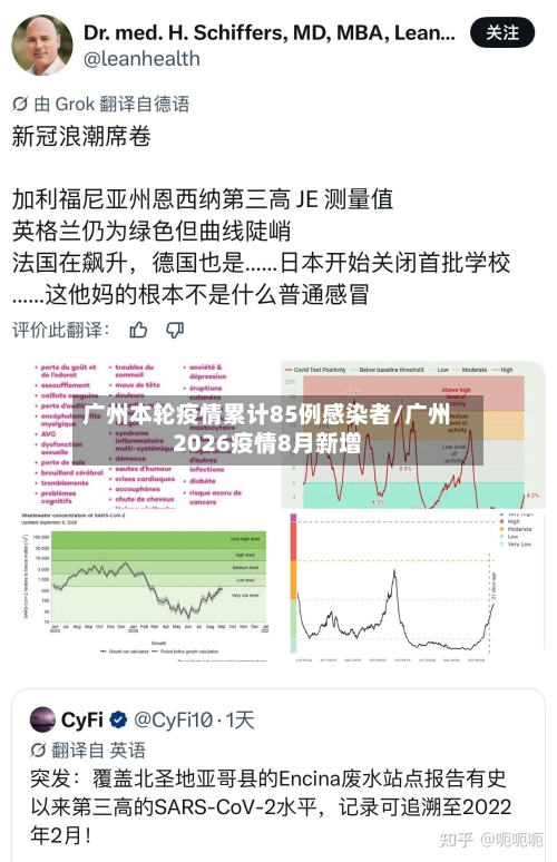 广州本轮疫情累计85例感染者/广州2026疫情8月新增-第3张图片