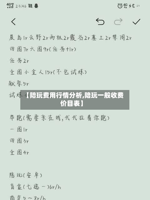 【陪玩费用行情分析,陪玩一般收费价目表】-第3张图片