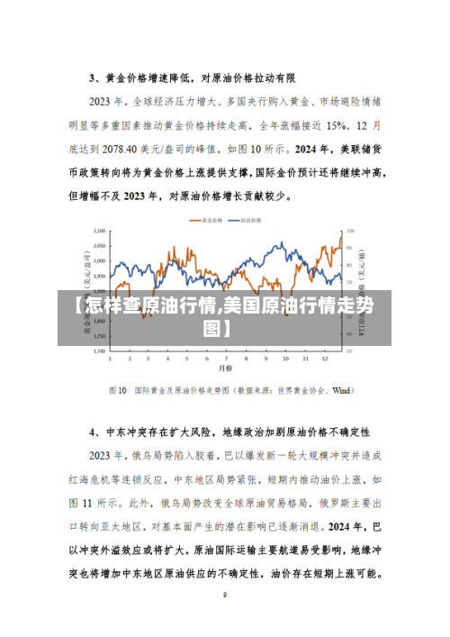 【怎样查原油行情,美国原油行情走势图】