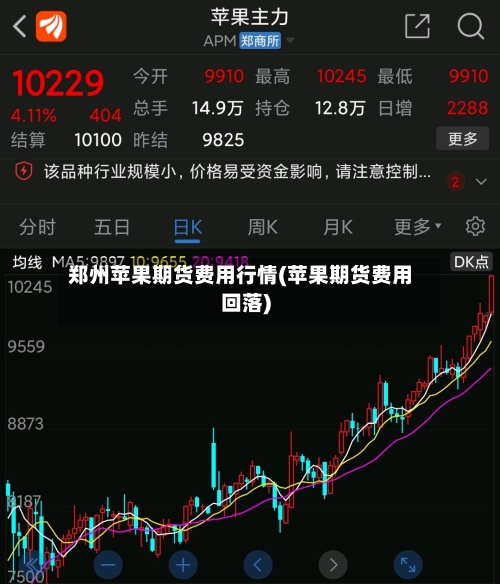 郑州苹果期货费用行情(苹果期货费用回落)