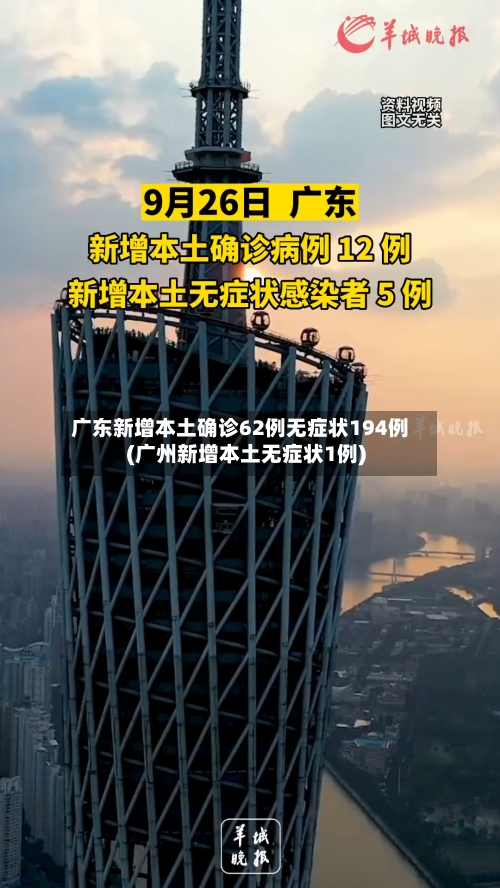 广东新增本土确诊62例无症状194例(广州新增本土无症状1例)