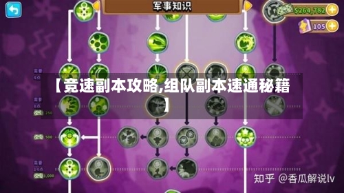 【竞速副本攻略,组队副本速通秘籍】-第3张图片