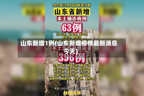 山东新增1例(山东新增疫情最新消息今天)