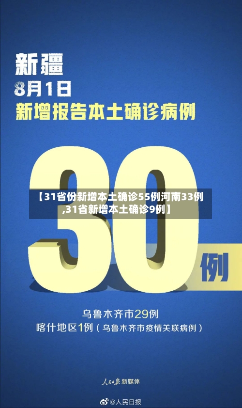 【31省份新增本土确诊55例河南33例,31省新增本土确诊9例】-第2张图片