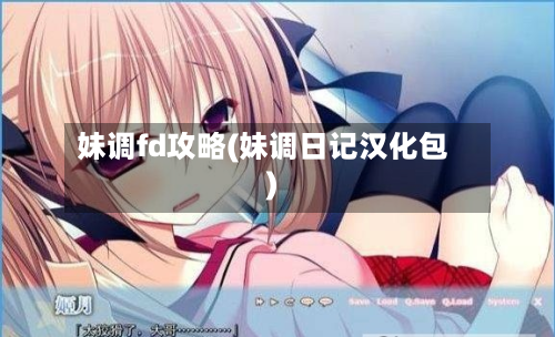 妹调fd攻略(妹调日记汉化包)
