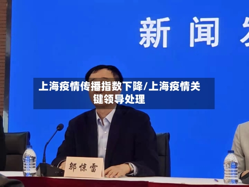 上海疫情传播指数下降/上海疫情关键领导处理