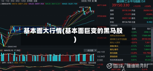 基本面大行情(基本面巨变的黑马股)-第2张图片