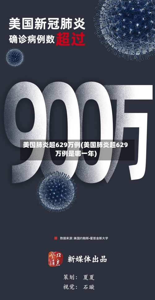 美国肺炎超629万例(美国肺炎超629万例是哪一年)