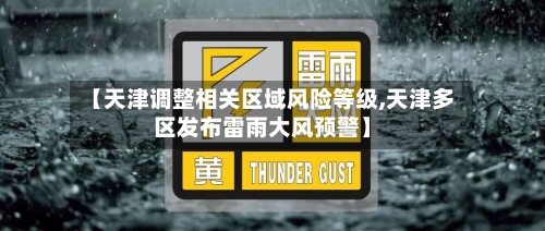 【天津调整相关区域风险等级,天津多区发布雷雨大风预警】
