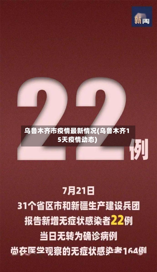 乌鲁木齐市疫情最新情况(乌鲁木齐15天疫情动态)