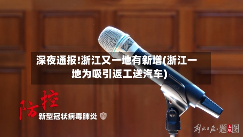 深夜通报!浙江又一地有新增(浙江一地为吸引返工送汽车)-第2张图片