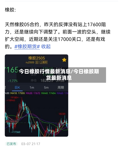 今日橡胶行情最新消息/今日橡胶期货最新消息-第2张图片