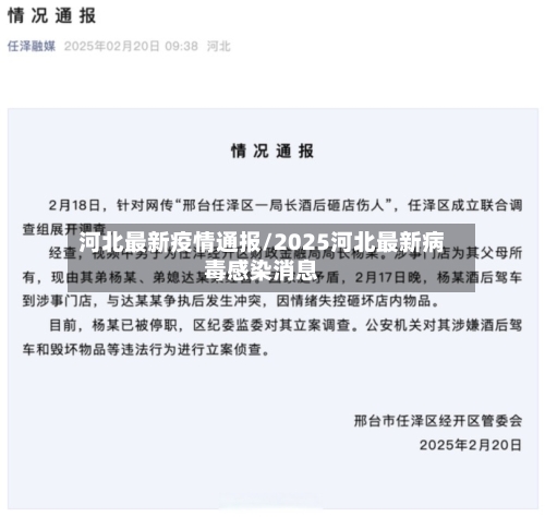 河北最新疫情通报/2025河北最新病毒感染消息-第3张图片