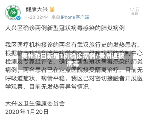 贵州昨日新增1例确诊病例/贵州通报病毒-第2张图片