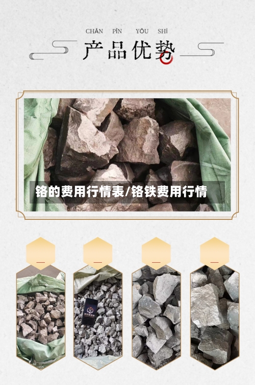 铬的费用行情表/铬铁费用行情