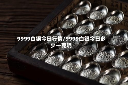 9999白银今日行情/9999白银今日多少一克呢