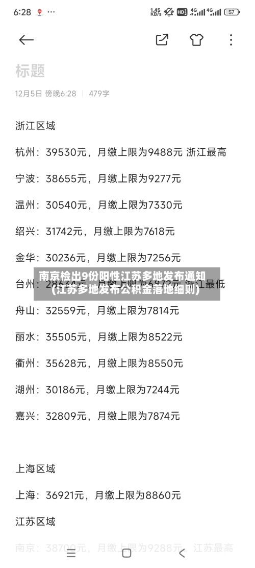 南京检出9份阳性江苏多地发布通知(江苏多地发布公积金落地细则)-第3张图片