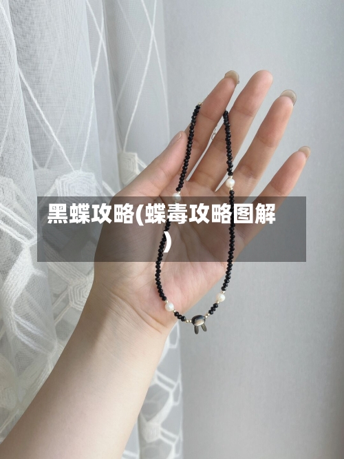 黑蝶攻略(蝶毒攻略图解)-第2张图片