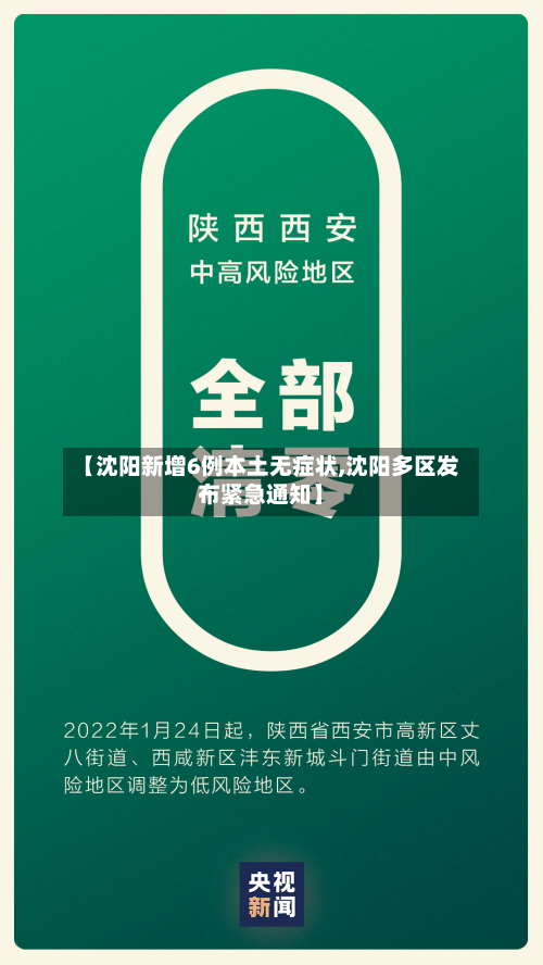 【沈阳新增6例本土无症状,沈阳多区发布紧急通知】-第3张图片