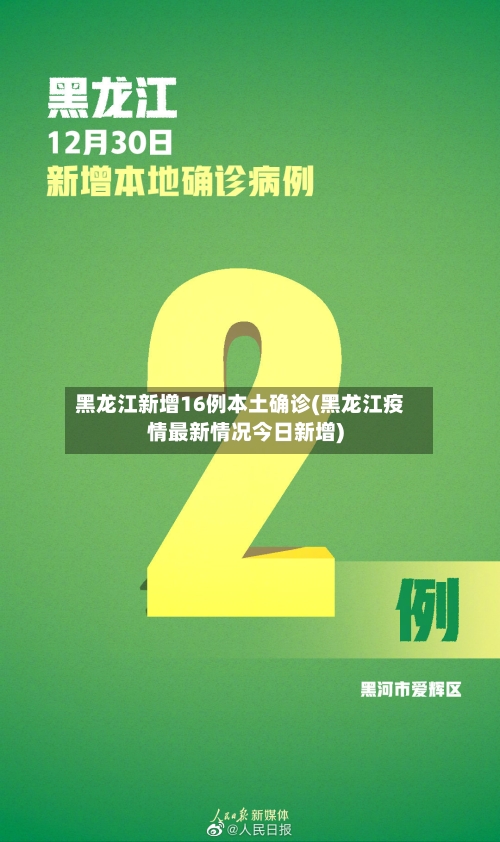 黑龙江新增16例本土确诊(黑龙江疫情最新情况今日新增)