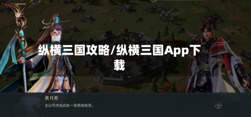 纵横三国攻略/纵横三国App下载-第2张图片