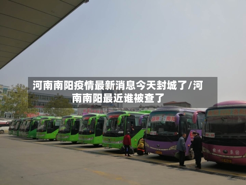 河南南阳疫情最新消息今天封城了/河南南阳最近谁被查了-第2张图片