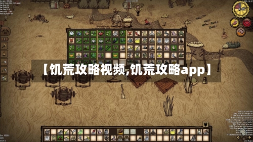 【饥荒攻略视频,饥荒攻略app】