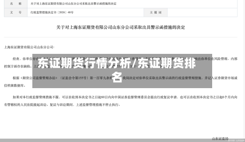 东证期货行情分析/东证期货排名-第2张图片