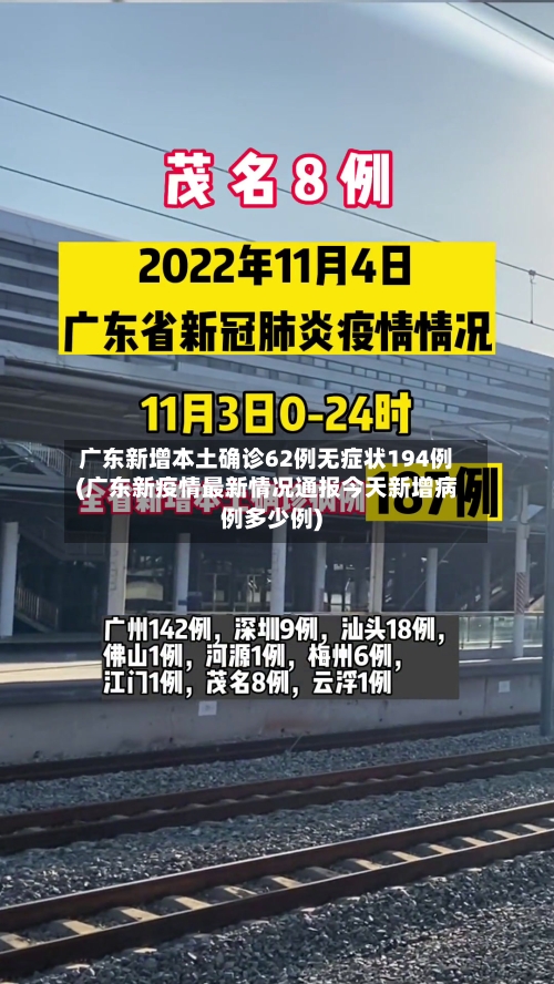 广东新增本土确诊62例无症状194例(广东新疫情最新情况通报今天新增病例多少例)