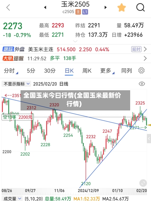 全国玉米今曰行情(全国玉米最新价行情)-第3张图片