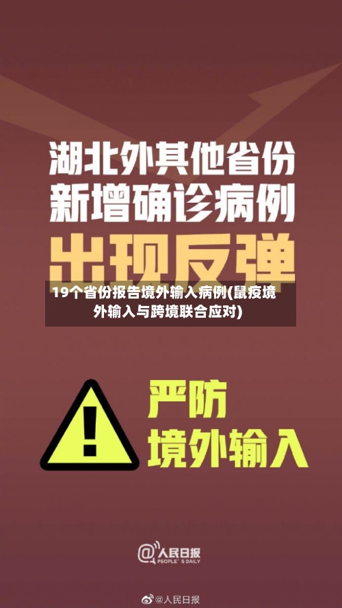 19个省份报告境外输入病例(鼠疫境外输入与跨境联合应对)-第2张图片
