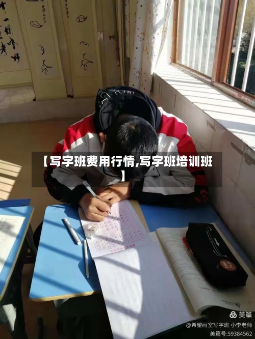 【写字班费用行情,写字班培训班】-第3张图片