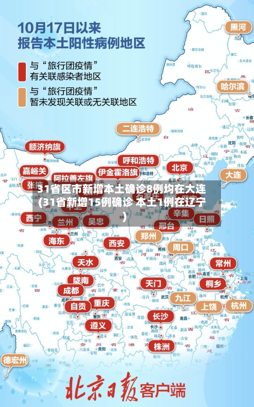 31省区市新增本土确诊8例均在大连(31省新增15例确诊 本土1例在辽宁)-第2张图片