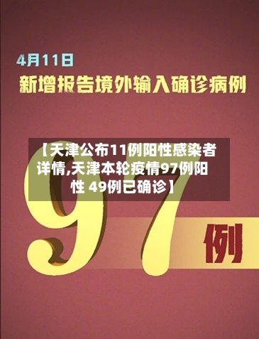 【天津公布11例阳性感染者详情,天津本轮疫情97例阳性 49例已确诊】