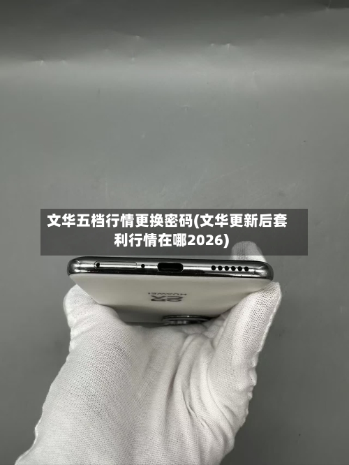 文华五档行情更换密码(文华更新后套利行情在哪2026)-第2张图片