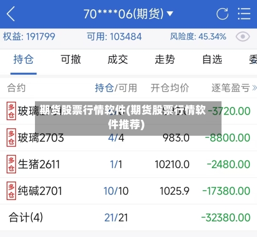 期货股票行情软件(期货股票行情软件推荐)-第2张图片