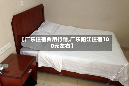 【广东住宿费用行情,广东阳江住宿100元左右】