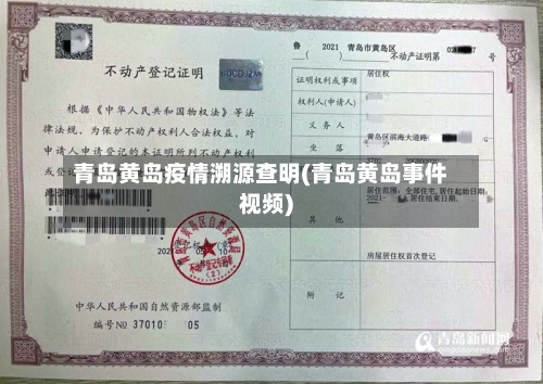 青岛黄岛疫情溯源查明(青岛黄岛事件视频)-第2张图片